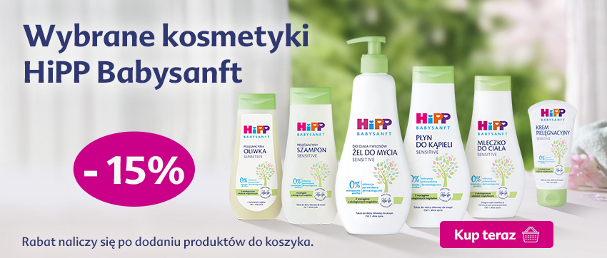 Hipp wybrane kosmetyki -15%