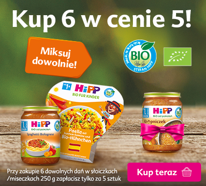 Hipp dania 250 g - kup 6, zapłacisz za 5