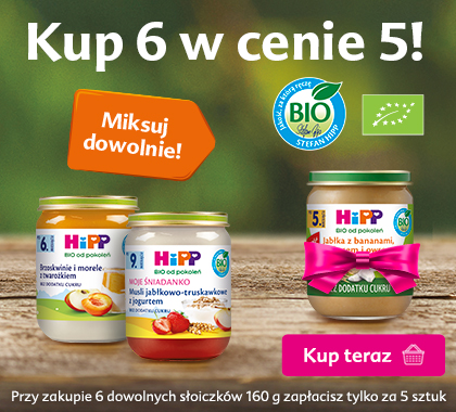 Hipp desery 160 g - kup 6, zapłać za 5