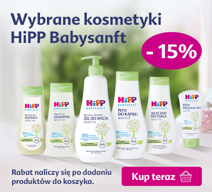 Hipp wybrane kosmetyki -15%