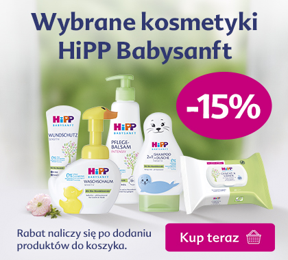 Hipp wybrane kosmetyki -15%